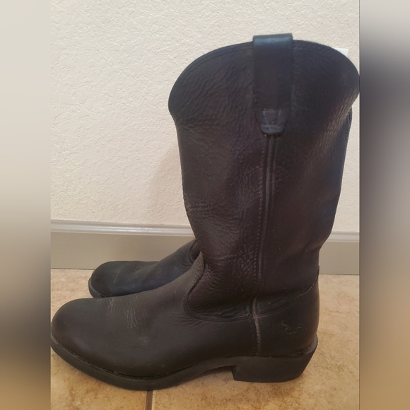 Men's Black Georgia Boot - Picture 1 of 4